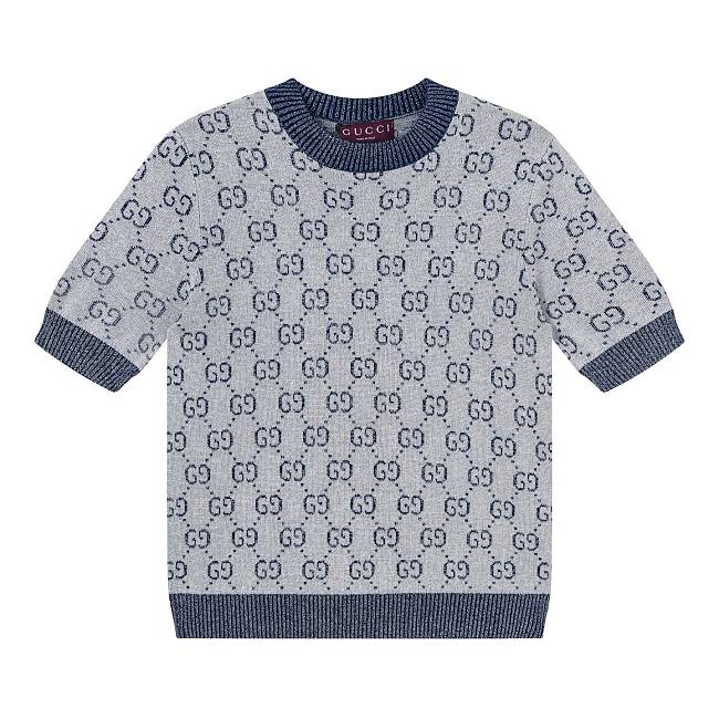 Gucci GG Lamé Jacquard Top - 1