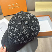 Louis Vuitton new original baseball cap black - 5