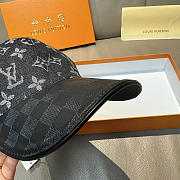 Louis Vuitton new original baseball cap black - 2