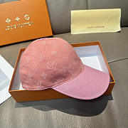 Louis Vuitton new original baseball cap pink - 5