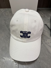 Celine Triomphe Richelieu Cap white - 1