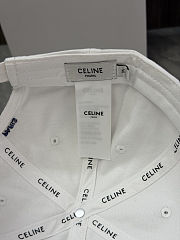 Celine Triomphe Richelieu Cap white - 6