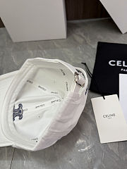 Celine Triomphe Richelieu Cap white - 5