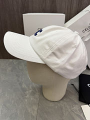 Celine Triomphe Richelieu Cap white - 3