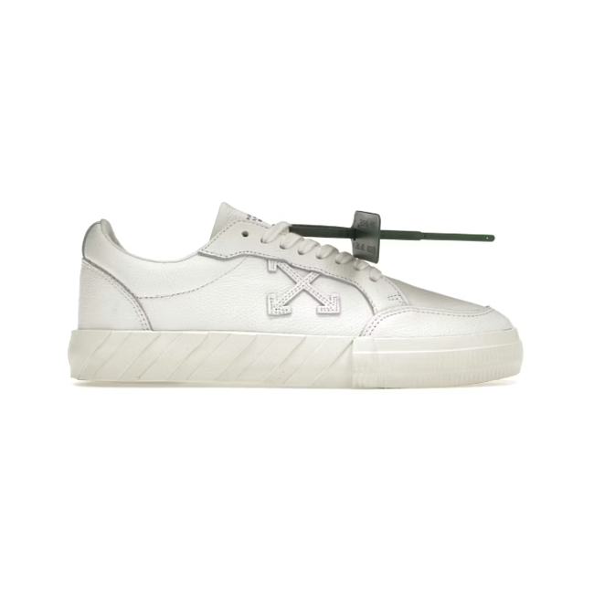 OFF-WHITE Vulc Low Leather White White SS22 OMIA085C99LEA0010100 - 1
