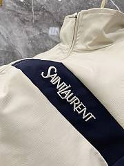 Saint Laurent Cotton Canvas Tracksuit Beige - 4