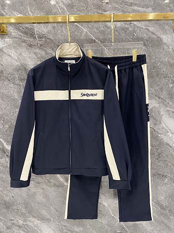 Saint Laurent Navy Tracksuit