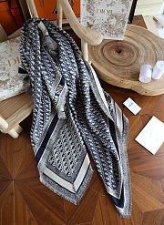 Dior Oblique Shawl 150x150cm - 5