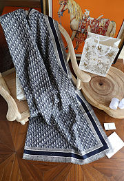Dior Oblique Shawl 150x150cm - 4