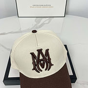 AMIRI MA Cotton Canvas Baseball Cap - 6