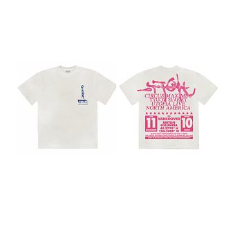 Travis Scott Utopia Is In Vancouver Exclusive Circus Maximus Tee White