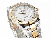 Rolex Datejust 41 Oystersteel and Yellow Gold White Index Dial m126333-0025 - 6