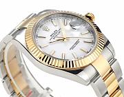 Rolex Datejust 41 Oystersteel and Yellow Gold White Index Dial m126333-0025 - 3