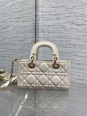 Dior Chalk White Mini Bag 16*5.5*10cm - 2