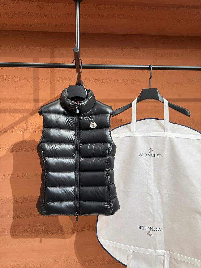 Moncler Shiny Down Vest  - 1