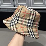 Burberry Vintage Check Technical Cotton Bucket Hat - 4