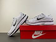 Nike P-6000 White Metallic Silver Black CD6404-107 - 2