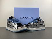 Lanvin Leather Curb Silver Metallic FU-SKDK12-META-H25M2 - 5
