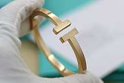 Tiffany T Square Bracelet in Yellow Gold - 2