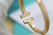 Tiffany T Square Bracelet in Yellow Gold - 5