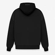 Fear of God Essentials Chest Logo Hoodie 'Jet Black' - 2