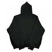 Fear of God Essentials Chest Logo Hoodie 'Jet Black' - 5