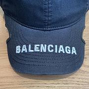  Balenciaga Notch Logo Cap - 2