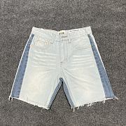 Gallery Dept. Two-Tone Denim Shorts - 4