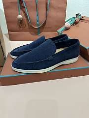 Loro Piana Summer Walk Loafer Dark Navy - 5
