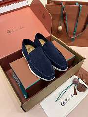 Loro Piana Summer Walk Loafer Dark Navy - 2