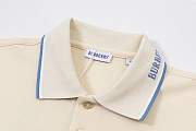 Burberry Logo Collar Cotton Polo Shirt  - 3