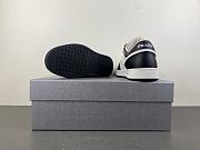 Prada Downtown Leather Sneakers White Black 2EE364_3LKG_F0T8F_F_D001 - 2