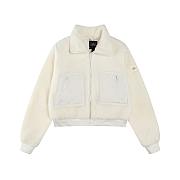 Alo Yoga Edge Bomber Boxy-Fit Faux-Sherpa Jacket - 1