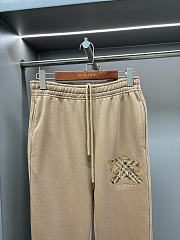Burberry EKD Embroidered Joggers Sand Beige - 2