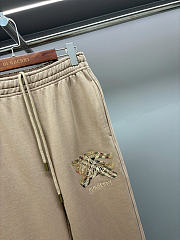 Burberry EKD Embroidered Joggers Sand Beige - 4
