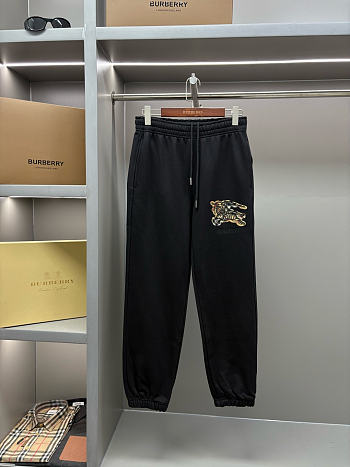 Burberry EKD Embroidered Joggers Black