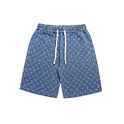 Louis Vuitton Monogram Denim Shorts - 1