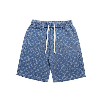Louis Vuitton Monogram Denim Shorts