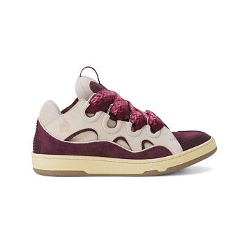 Lanvin Leather Curb Biege Burgundy FU-SKDK12-BICO-E250539