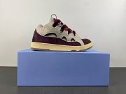 Lanvin Leather Curb Biege Burgundy FU-SKDK12-BICO-E250539 - 4