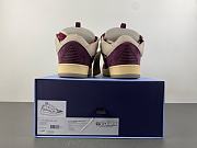 Lanvin Leather Curb Biege Burgundy FU-SKDK12-BICO-E250539 - 3
