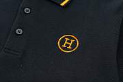 Hermes H Polo Shirt Blac - 3