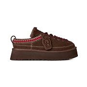 UGG Heritage Lace-Up Slipper Burnt Cedar (Women's) 1180361-BCD - 1