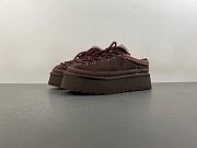 UGG Heritage Lace-Up Slipper Burnt Cedar (Women's) 1180361-BCD - 5