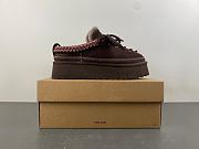 UGG Heritage Lace-Up Slipper Burnt Cedar (Women's) 1180361-BCD - 3